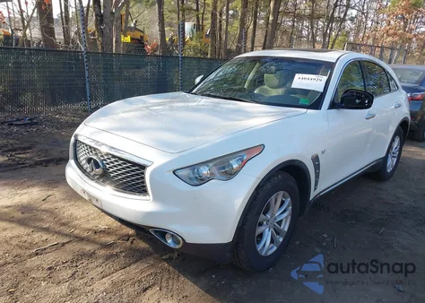 2017 Infiniti Qx70 z USA, uszkodzony, nr VIN JN8CS1MU0HM141525